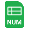 Numbers icon