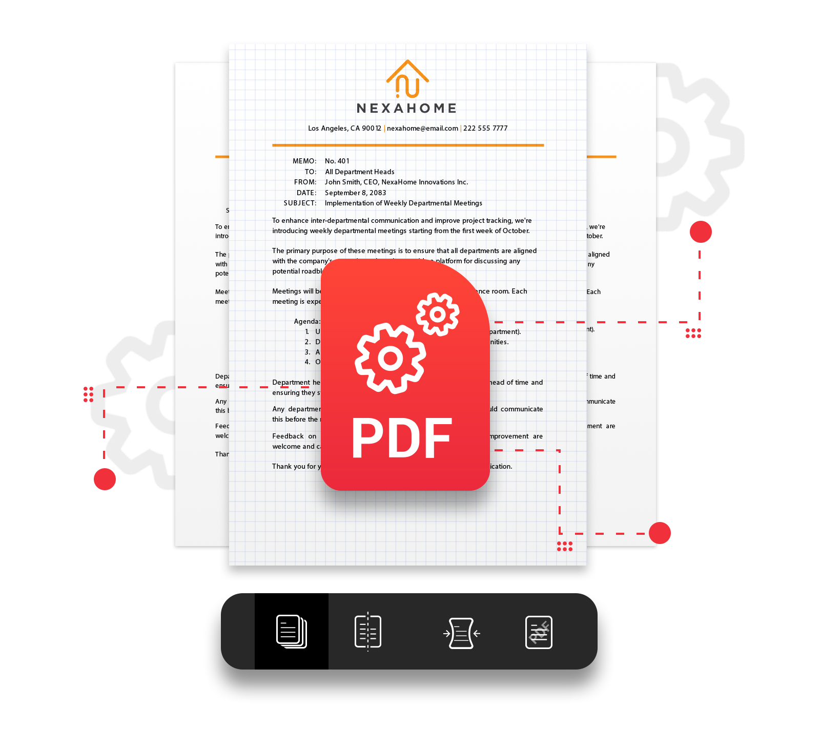 PDF Manager app